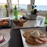 Starters at B-Side Cafe in Fuerteventura