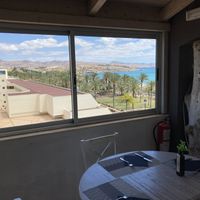 View from restaurant   at B-Side Cafe in Fuerteventura