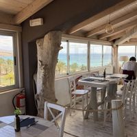 Inside restaurant   at B-Side Cafe in Fuerteventura