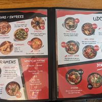 Menu 1 at Ukiyo Noodlebar - Frontenex in Geneva