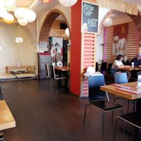 Interior (sorry about quality) at Ukiyo Noodlebar - Frontenex in Geneva