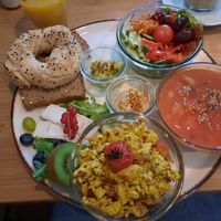 Breakfast at Das Kaff - Bagel Bar & Coffee Salon in Muelheim
