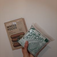 Tempeh and a sausage mix at The Vegan Hub - Online in Shrewsbury