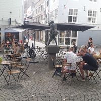 Terrace at Darq in Maastricht