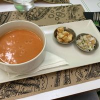 Gazpacho Andalus at Tulsi in Barcelona