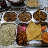 Thali at Tulsi in Barcelona