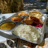 Excellent thali at Tulsi in Barcelona