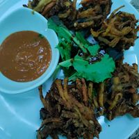 Pakoras at Tulsi in Barcelona