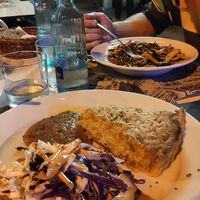 Quiche de verduras at Tulsi in Barcelona