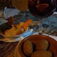 Tapas: Hummus & Croquettes at Tulsi in Barcelona