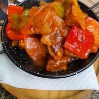 Chilli chickn at Tulsi in Barcelona