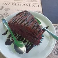 Cake of the day at Tulsi in Barcelona