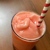 Erdbeer-Zitronenlimonade  at Tulsi in Barcelona