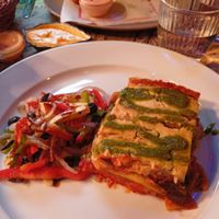 No em recorde, lasagna prob at Tulsi in Barcelona