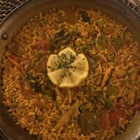 Paella  at Tulsi in Barcelona