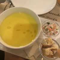 Gazpacho corn  at Tulsi in Barcelona