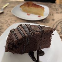 Chocolate and lemon cake  at Tulsi in Barcelona