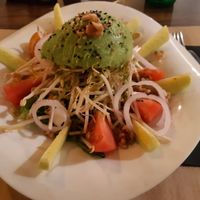 Salad at Tulsi in Barcelona