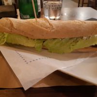 Seitan sandwich at Tulsi in Barcelona