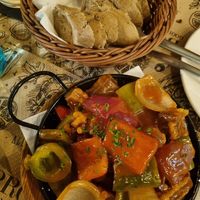 Seitan chilli at Tulsi in Barcelona