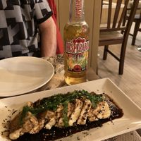 Tofu tataki  at Tulsi in Barcelona