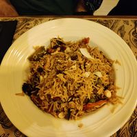 Biryani rice at Tulsi in Barcelona