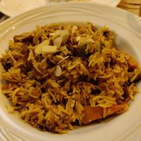 Biryani rice at Tulsi in Barcelona