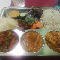 Thali at Tulsi in Barcelona