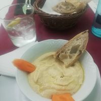 Hummus at Tulsi in Barcelona