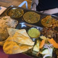 Thali at Tulsi in Barcelona