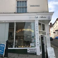 Cafe exterior  at Cafe Collective in Bideford
