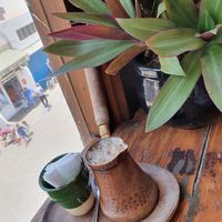 Moroccan coffee at Mandala in Essaouira