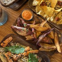 amazing side dishes!!  at Mandala in Essaouira