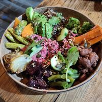 Vegan Buddah Bowl at Mandala in Essaouira
