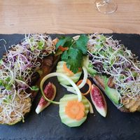 Avocado-Brot at CaFee Zauber in Sankt Martin