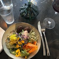 so fein abgeschmeckt von der wunderbaren küchengöttin lilli  at Tabula Rasa in Colmar