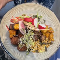 Buddha bowl  at Tabula Rasa in Colmar