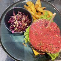 Burger  at Tabula Rasa in Colmar