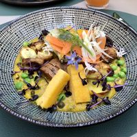 Green curry (dish of the week)  at Tabula Rasa in Colmar