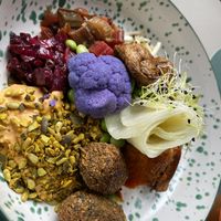 Buddha bowl  at Tabula Rasa in Colmar