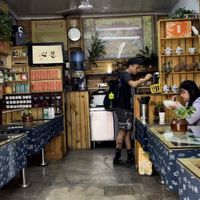 Inside  at Běn SùShí Tang  本素拾堂 in Dali