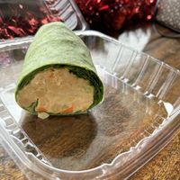 Vegan tuna wrap  at Juice N Blendz in Massapequa
