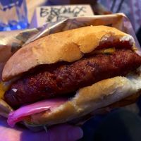 Vegan Bronx with Moving mountain patty.  #Veganuary at Social Burgerjoint in Helsinki