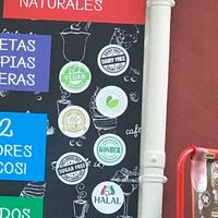 Options at Gelato Bar in Denia