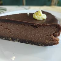 Chocolate and coconut cheesecake at Seed and Soul in Dingle