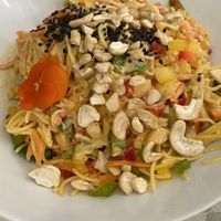 Asian noodle salad  at Seed and Soul in Dingle