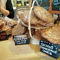 vegan gf cookies at Stellar Brew and Natural Cafe in Mammoth Lakes