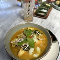 spinach & tofu laksa  at Casa Luna in Ubud