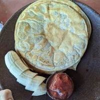 Pancakes at Pizzeria El Zopilote in Ometepe