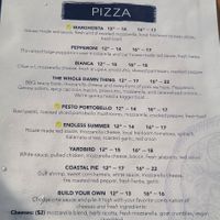 Menu  at Coastal Pizza Kitchen in Redington Beach